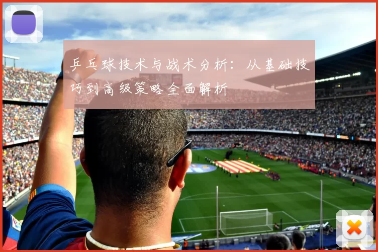 乒乓球技术与战术分析：从基础技巧到高级策略全面解析